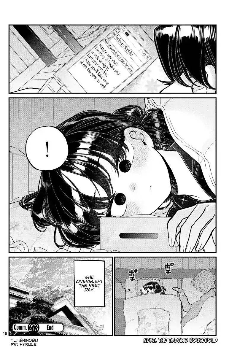 Komi-san wa Komyushou Desu Chapter 273 8